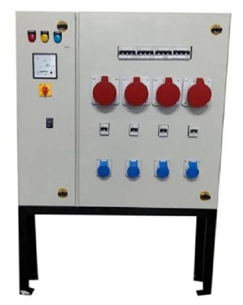 Buy Mild Steel Single Phase Power Control Panel 10 6500 A Online At