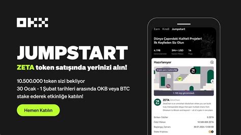 OKX JUMPSTART ZETA TOKEN KAZANMAK YouTube