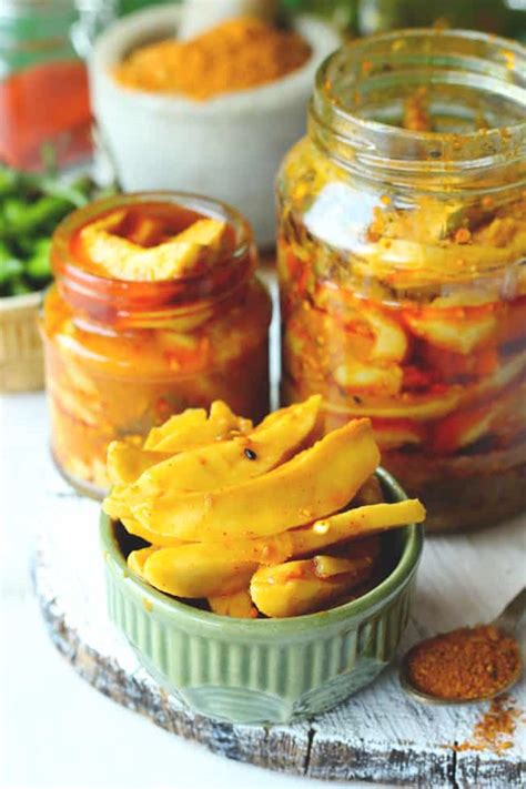 Instant Mango Pickle Recipe Fun Food Frolic