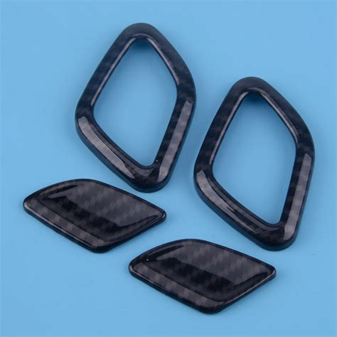 Citall Pcs Abs Carbon Fiber Texture Car Interior Styling Front Row