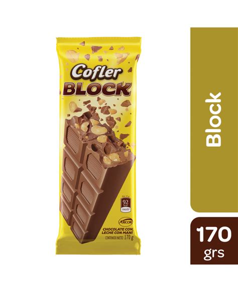 COFLER BLOCK 170 GRS El Mayorista