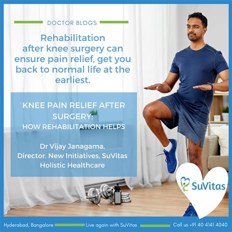 Best Knee Pain Relief Treatment & Rehabilitation after Surgery