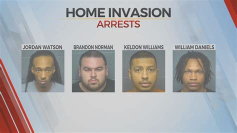 4 Arrested In Connection To Nw Okc Armed Home Invasion Robbery