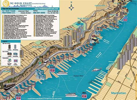 Gold Coast Attractions Map