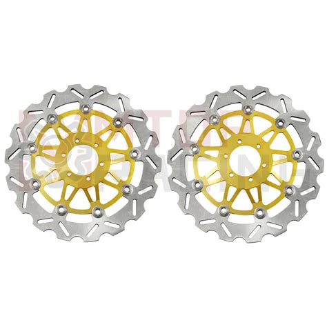 1 Pair Front Brake Disc For Aprilia Rsv4r Aprc Abs Rsv4 Factory Aprc