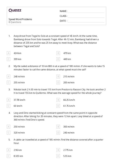 50 Time Word Problems Worksheets For 6th Class On Quizizz Free