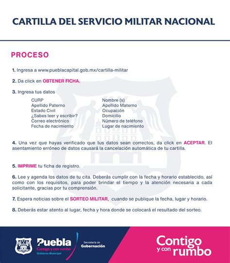 Contin A La Convocatoria Para Tramitar Cartilla De Servicio Militar