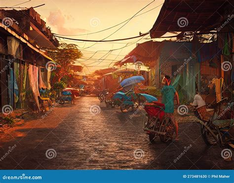 Rosario Cavite Philippines Generative Ai Stock Illustration