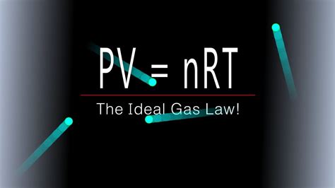 Pvnrt The Ideal Gas Law What Is It What Is R Four Practice Problems