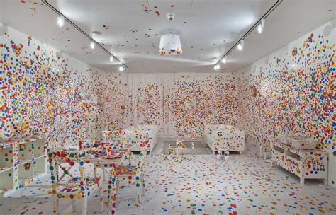 Yayoi Kusama The Obliteration Room Exhibition At Tate Modern In London