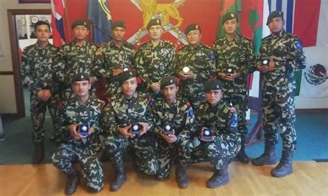 Nepal Army Soldiers Win Gold Medal In British Military Exercise