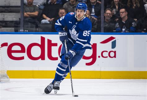 Maple Leafs Lagesson Making Most Of Time With The Team