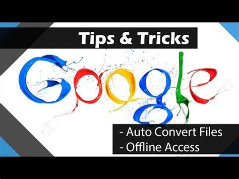 Google Drive - Tips and Tricks 01 | Google drive tips, Google drive ...