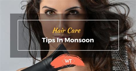 Hair Care Tips In Monsoon