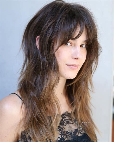 20 Inspirations Frizzy Choppy Long Shag Hairstyles