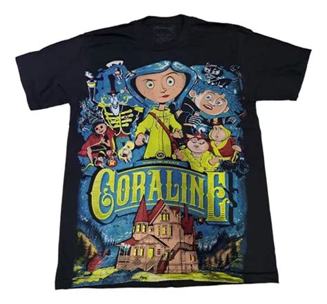 Playeras De Coraline Y La Puerta Secreta Meses Sin Intereses