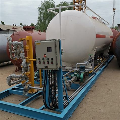 China Lpg Cecair Gas Skid Mounted Station Pengeluar Kilang Pembekal