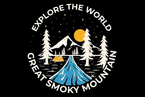 Smoky Mountains Vector Art, Icons, and Graphics for Free Download