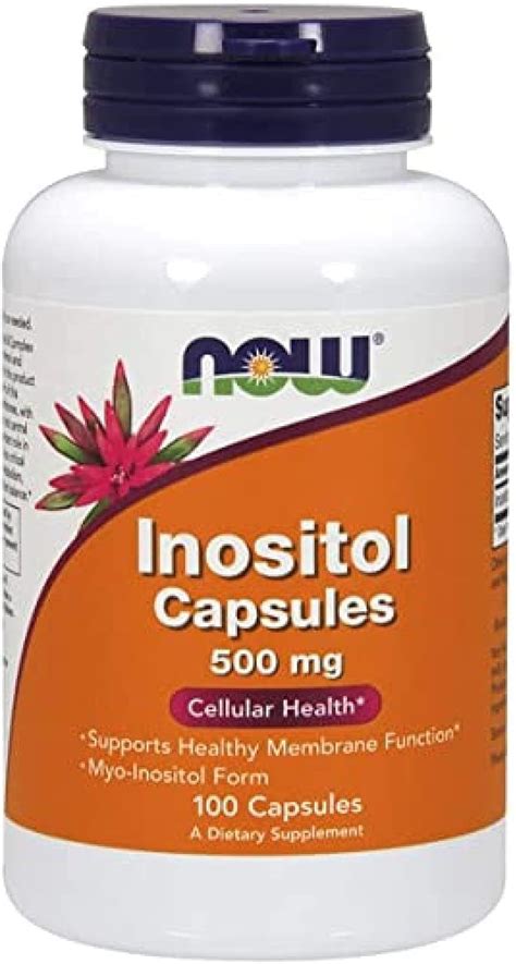 Now Foods Inositol C Psulas Mg Cap Yaxa Store