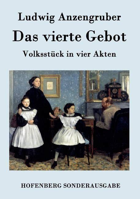 Das vierte Gebot Volksstück in vier Akten Paperback Walmart