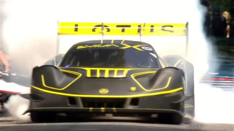 Lotus Evija X Prototype Immediately Crashes At Goodwood