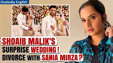 Former Pakistan Cricketer Malik Announces Divorce With Sania NewsR