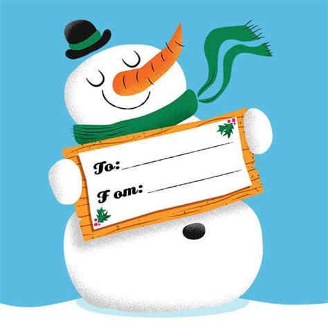 Free Printable Christmas Donation Gift Tags | Hallmark Ideas & Inspiration