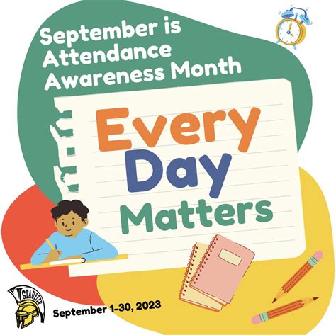 Attendance Awareness Month Livingston Elementary