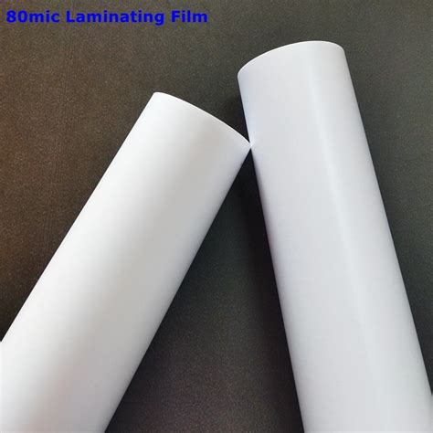 Pressure Sensitive Permanent Adhesive Laminating Film Roll Matt Pvc