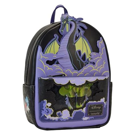 Loungefly Disney Maleficent Mini Backpack And Wallet Youloveit