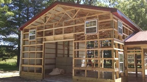 Two Story Pole Barn In Austin Indiana Lks Rose Inc