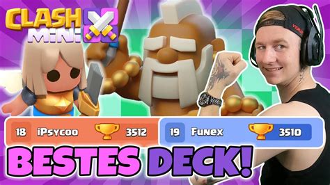 😱💪pro Deck So Pushst Du Easy ⚔️👑⚔️clash Mini Youtube