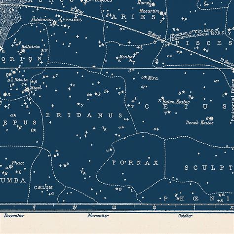 Star Map Star Map Print Constellations Chart Print - Etsy