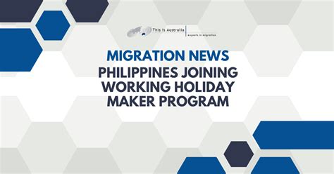 Philippines to be Added to Working Holiday Maker Program - This is ...