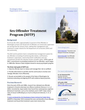 Fillable Online Sex Offender Treatment Program Sotp Fax Email Print