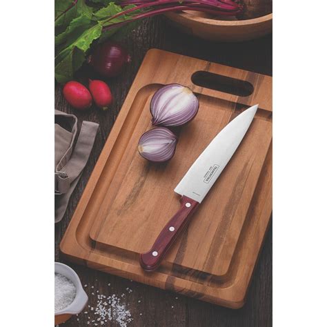 Tramontina Polywood Chef S Knife With Stainless Steel Blade Tramontina