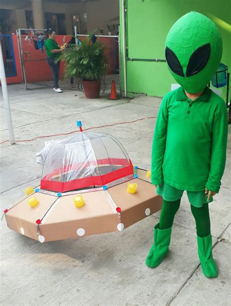 Disfraz De Alien Kids Alien Costume Diy Costumes Kids Diy Halloween