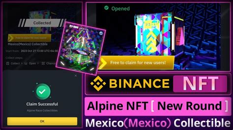 Binance Alpine NFT New Round Mexico Collectible YouTube