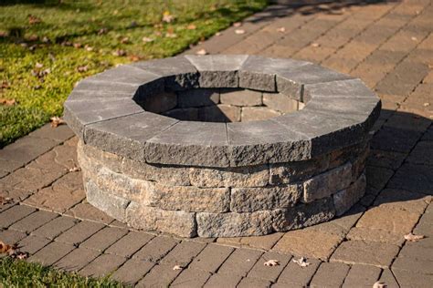 Chateau Diviso Fire Pit Kit Basalite Concrete Products Redmond