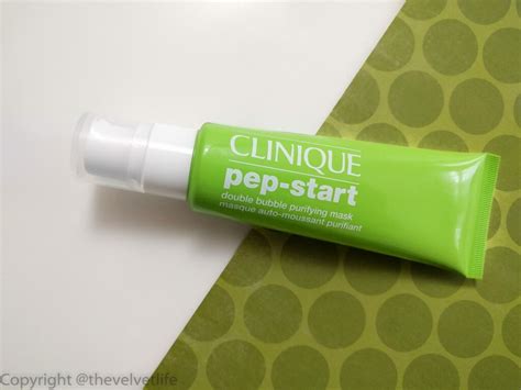 Clinique Pep-Start Double Bubble Purifying Mask Review - The Velvet Life