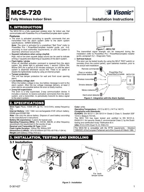 Kit Alarme Visonic Powermax Compl Te P Kit Alarme Sans Fil