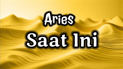 Aries Saat IniTernyata Ada Yang Gosipin Kamu YouTube