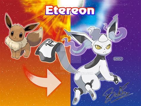 Eevee Evolution Etereon By Badafra On Deviantart