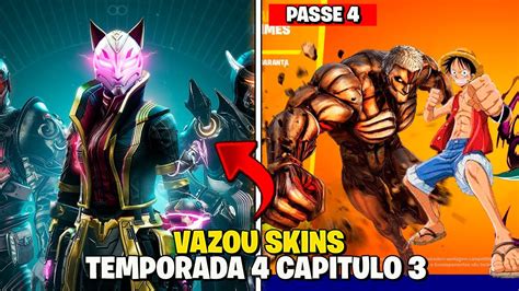 PASSE TEMPORADA 4 CAPITULO 3 FORTNITE TEORIAS E VAZAMENTOS YouTube