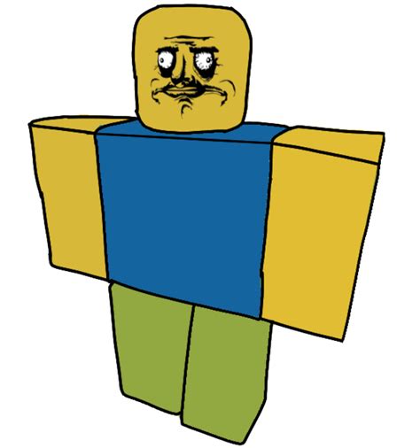 Roblox Noob with Meme Face by Glasttime40 on DeviantArt