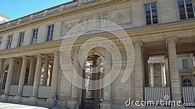 Universite Rene Descartes in Paris Stock Video - Video of universite ...