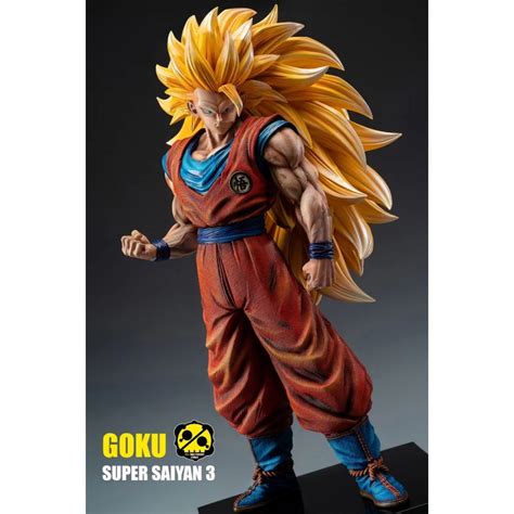 Studio Dragon Ball Ssj Goku Scale Resin Statue Goku Ssj Mi