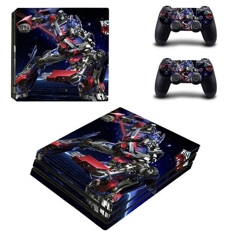 Transformers Ps4 Pro Skin Decal For Console And Controllers