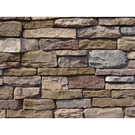 Shop Ply Gem Stone Shadow Ledgestone 10 Sq Ft Buckingham Faux Stone Veneer At