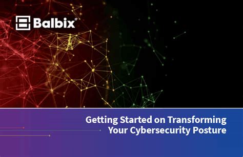 Ebook Getting Started On Transforming Your Security Posture Balbix